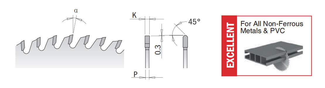 Non-Ferrous Metal & Plastic Material Saw Blades factory