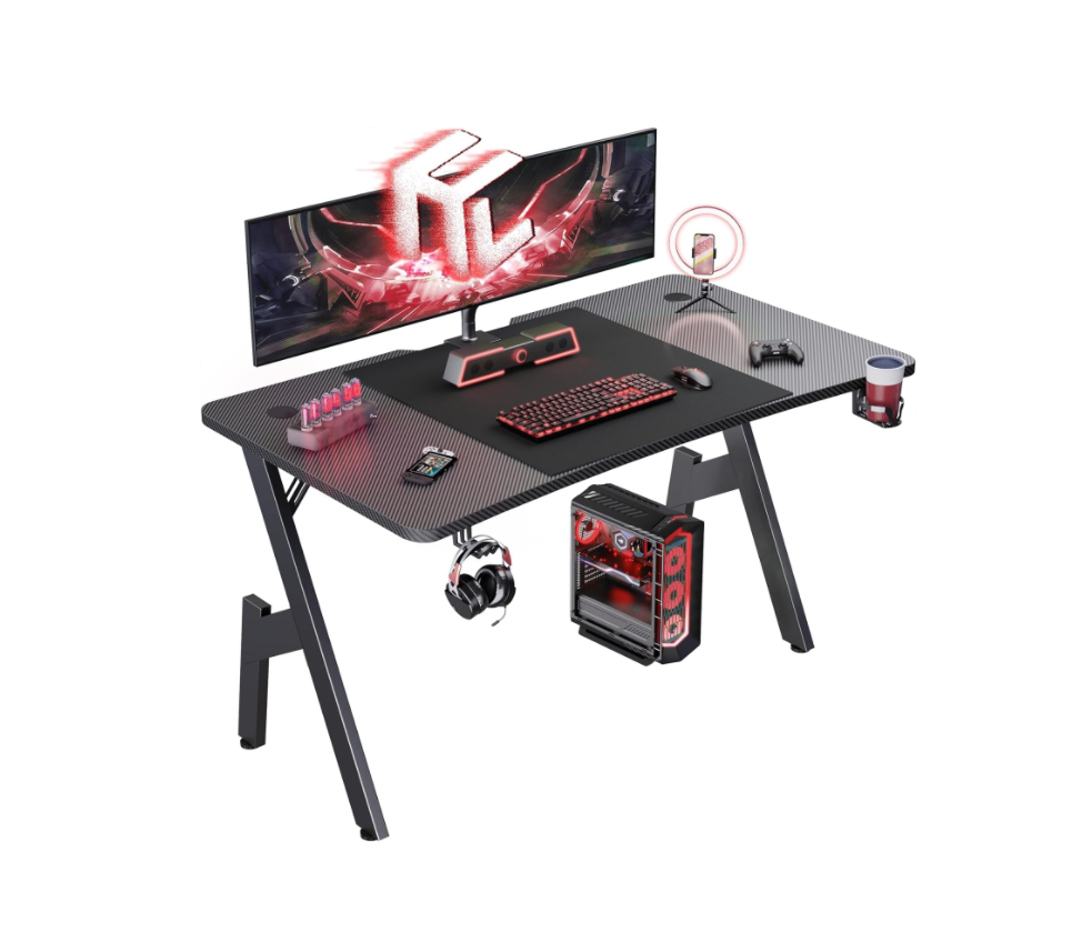 Fabrikpreis Großeinkauf RGB Gaming-Tisch Hersteller von K-förmigen Gaming-Tischen