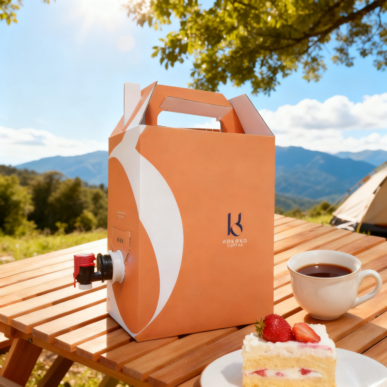 TO GO BOX Paper Box: 3L BPA-Free Coffee Packaging for Roasters & Cafes