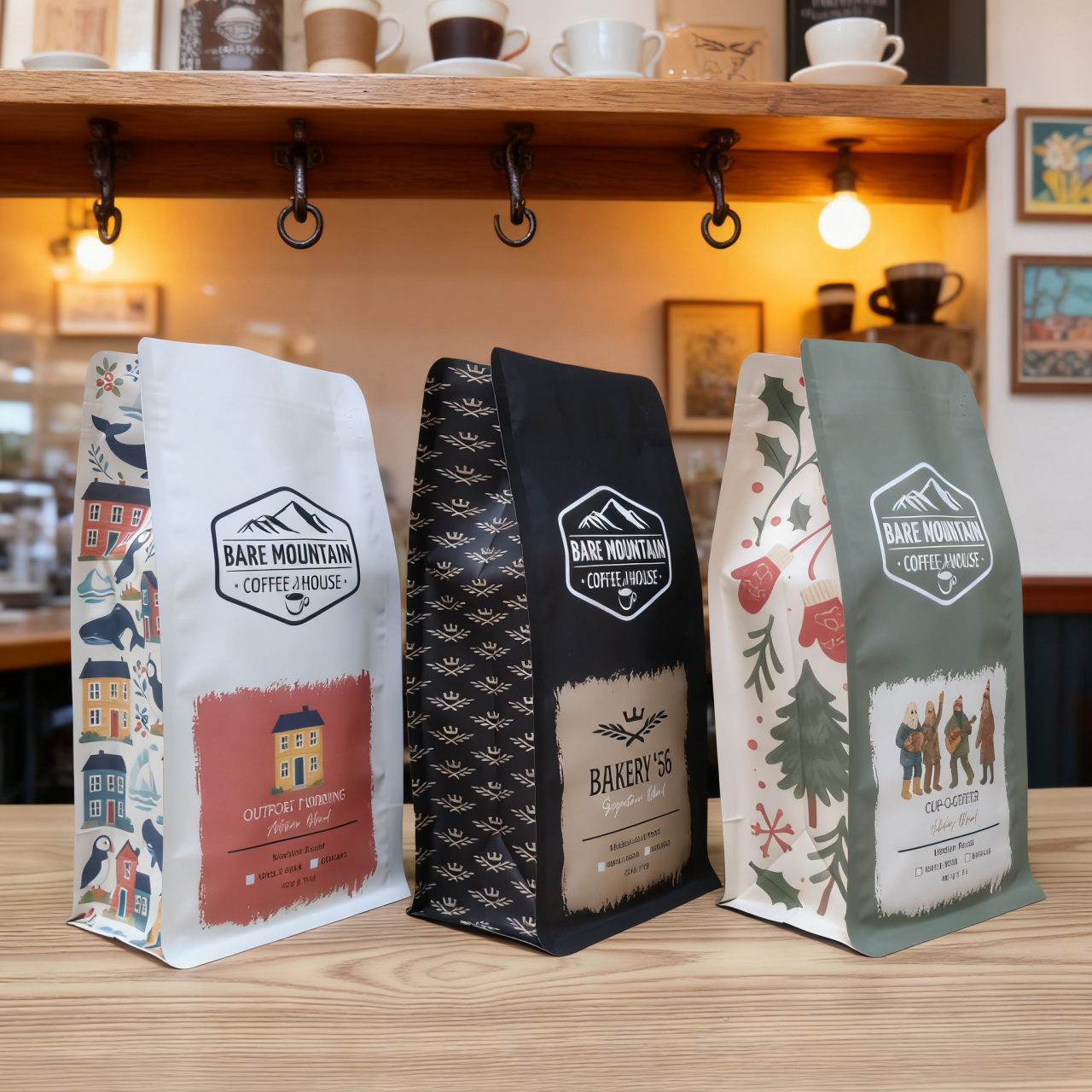 Mga Tasa at Takip na Papel para sa Kape – Hindi Tumutulo, Perpektong Kombinasyon para sa Takeaway