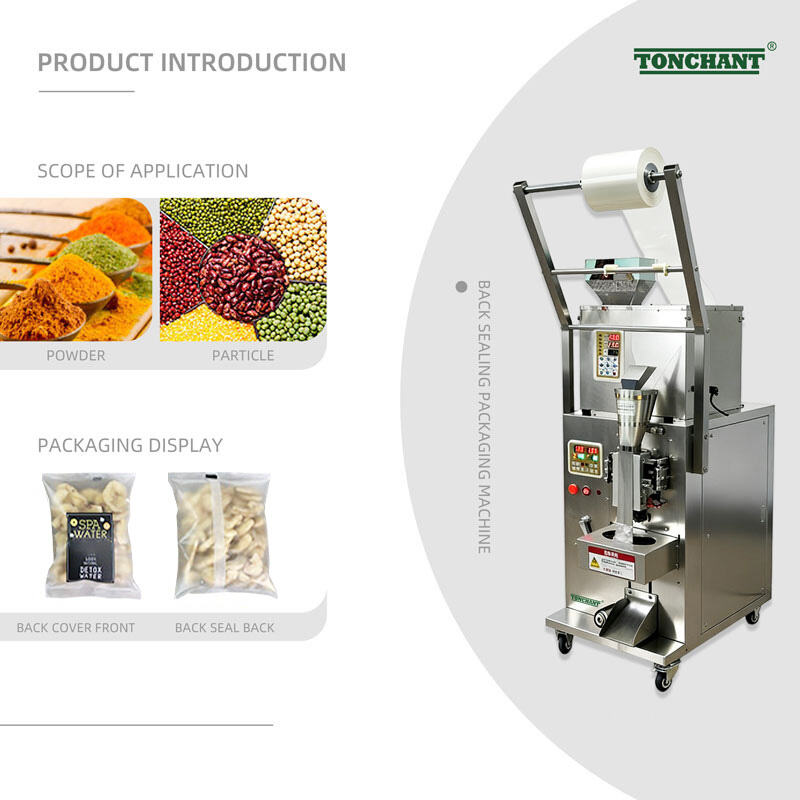 1-100g Back sealing filling and packing machine