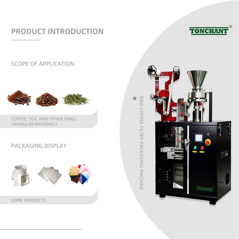 Drip Coffee bag filling and Packaging Machine