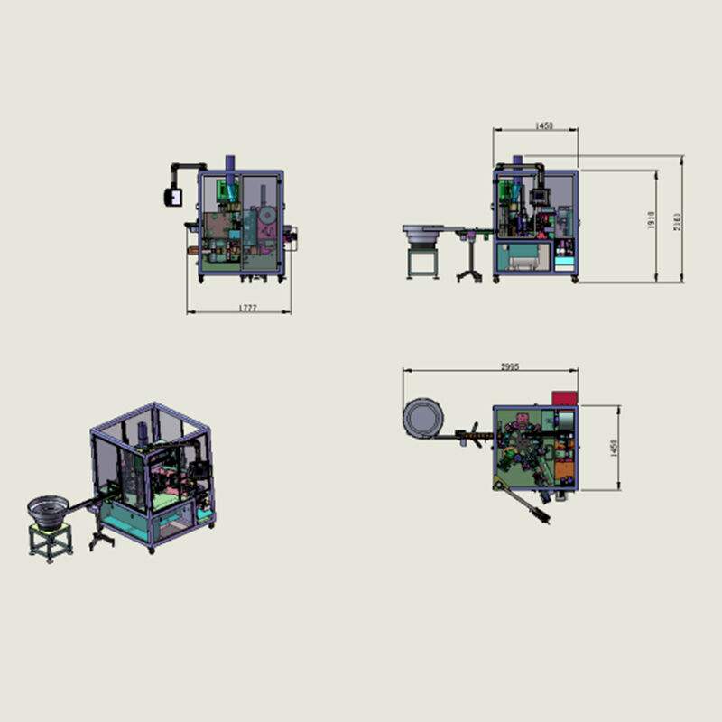 Round Filter Filling and Packaging Machine