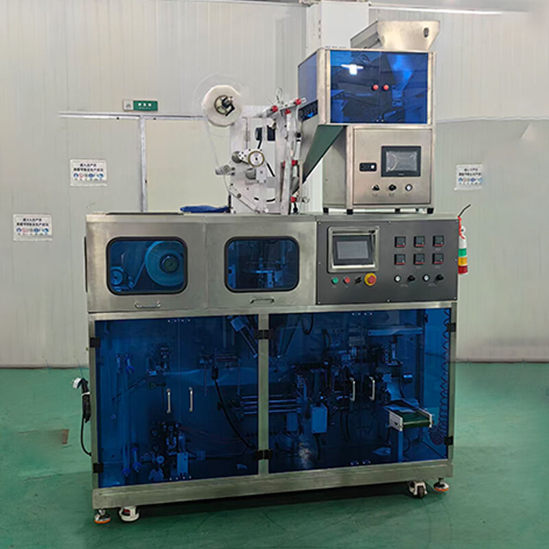 Pyramid and Flat Tea Bag Packaging Machine with Outer Envelope