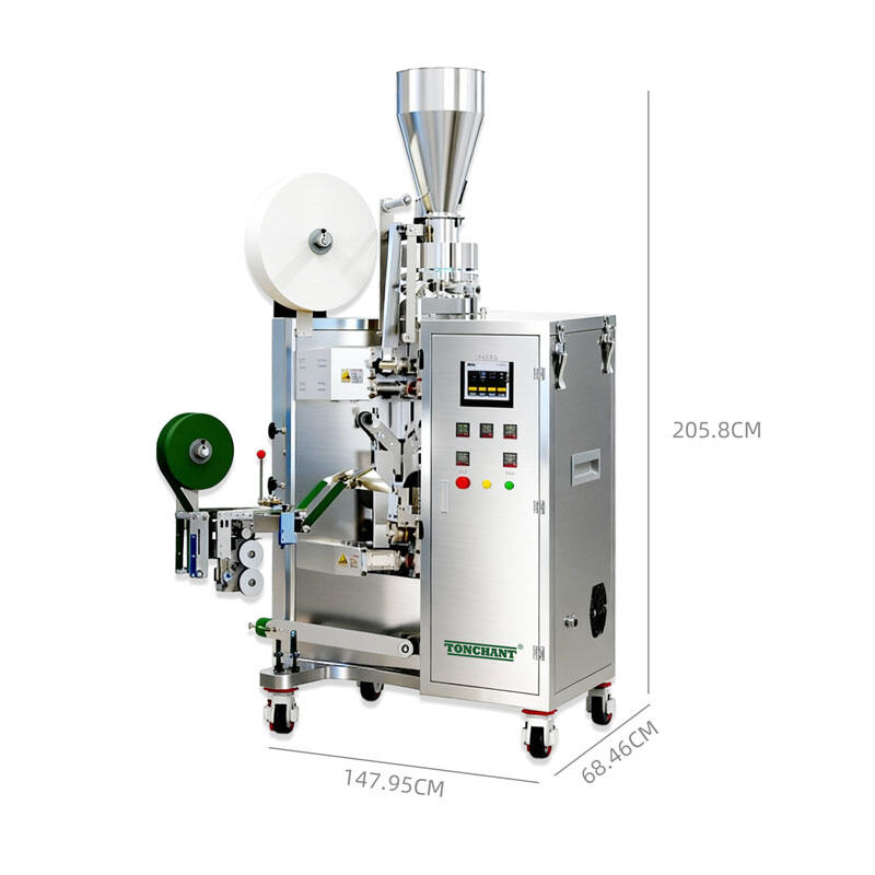 Filter Paper Tea bag packing machine with outer envelope