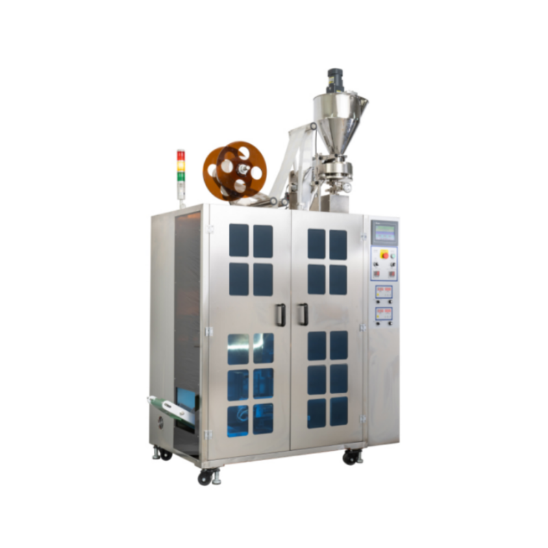 VPR Drip Coﬀee Filter Packaging Machine with Outer Envelope