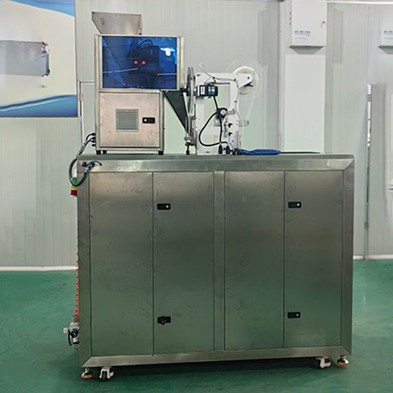 Pyramid and Flat Tea Bag Packaging Machine with Outer Envelope