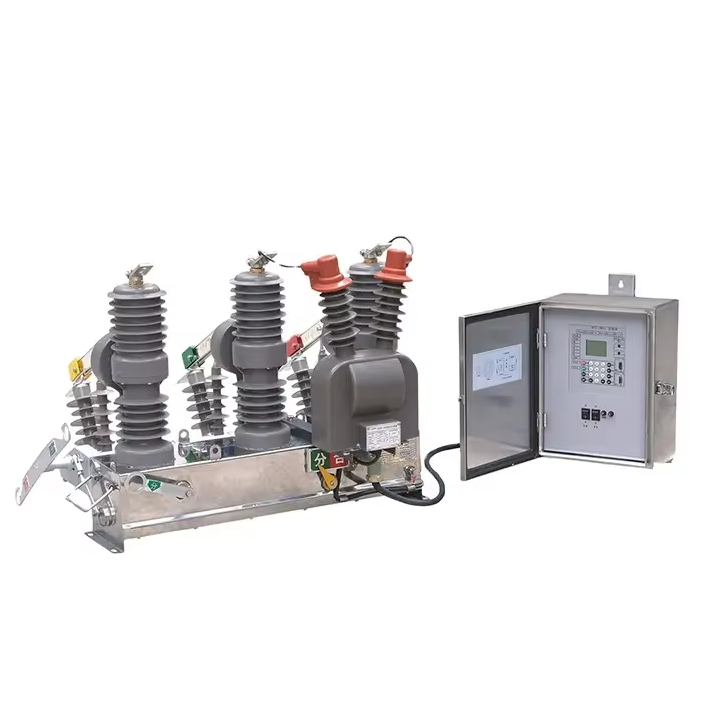 24kV vnější vysokovoltážní třífázový 50Hz vakuový přepínač ZW32-24 s automatickým resetem