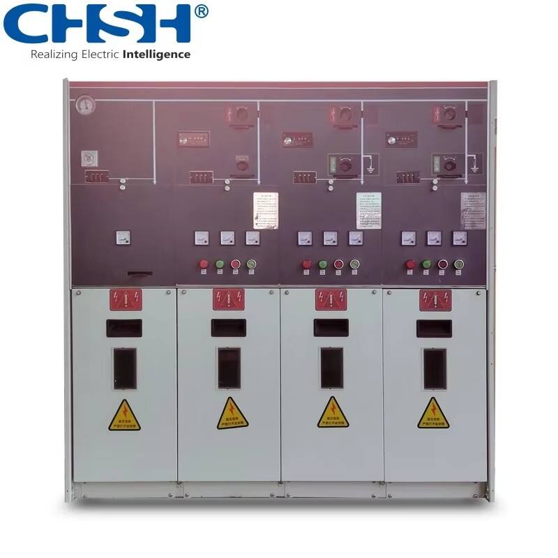 Matériel électrique à gaz SF6 Station de commutation intelligente (cabinet de réseau extérieur)