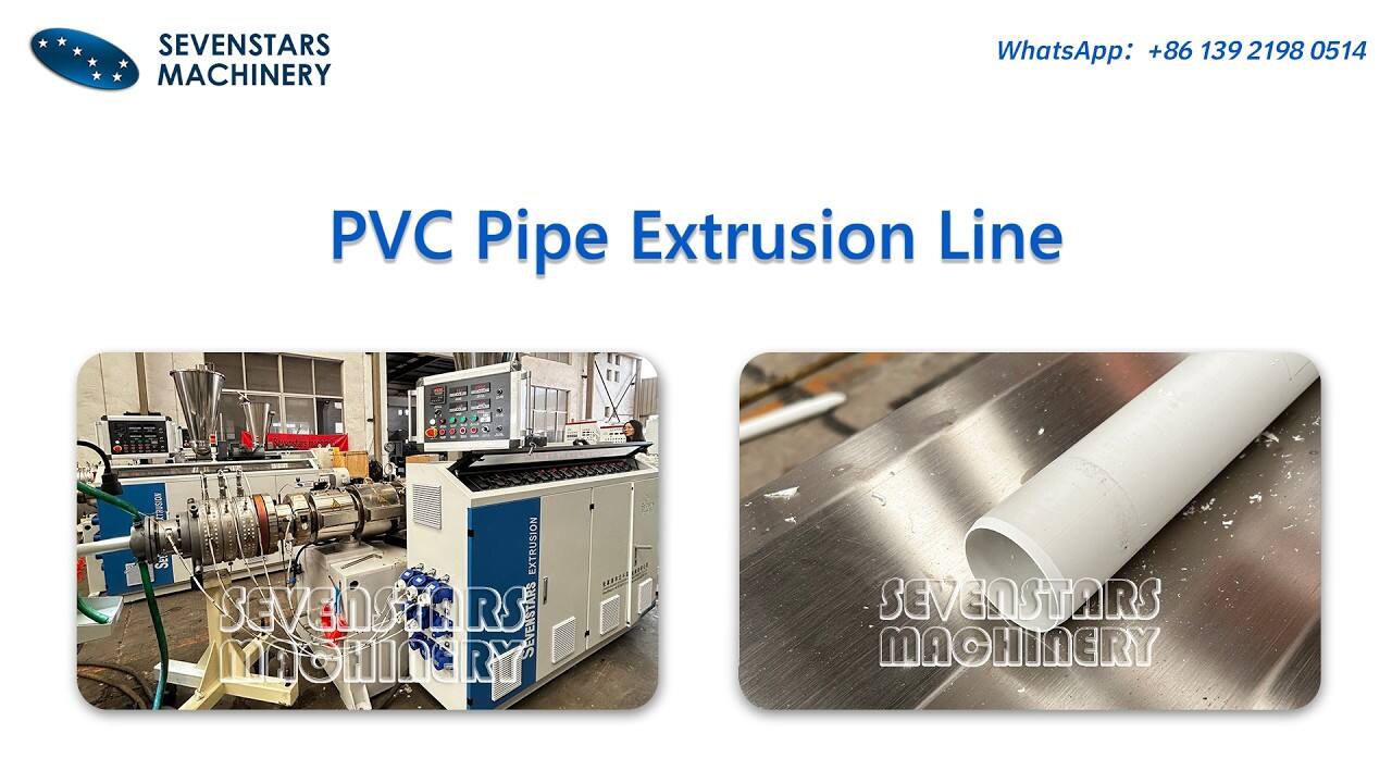 PVC Pipe Extrusion Line