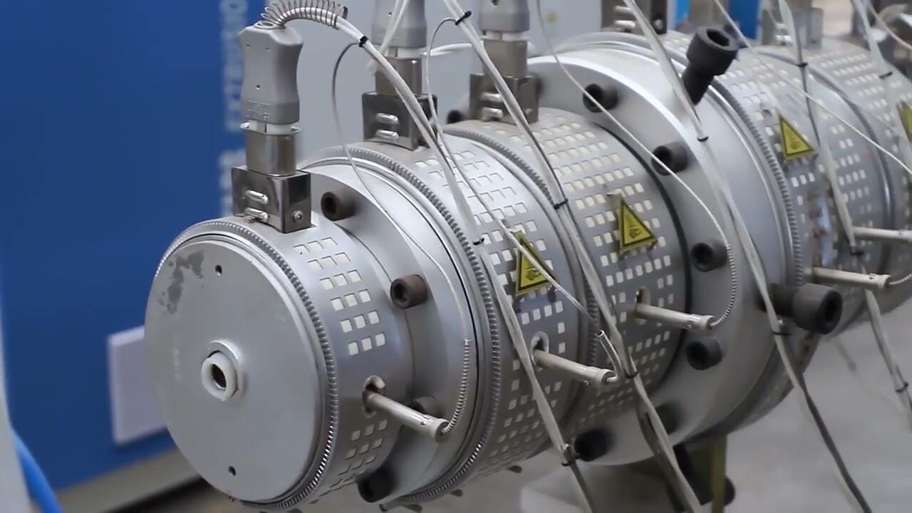 PE pipe making machine