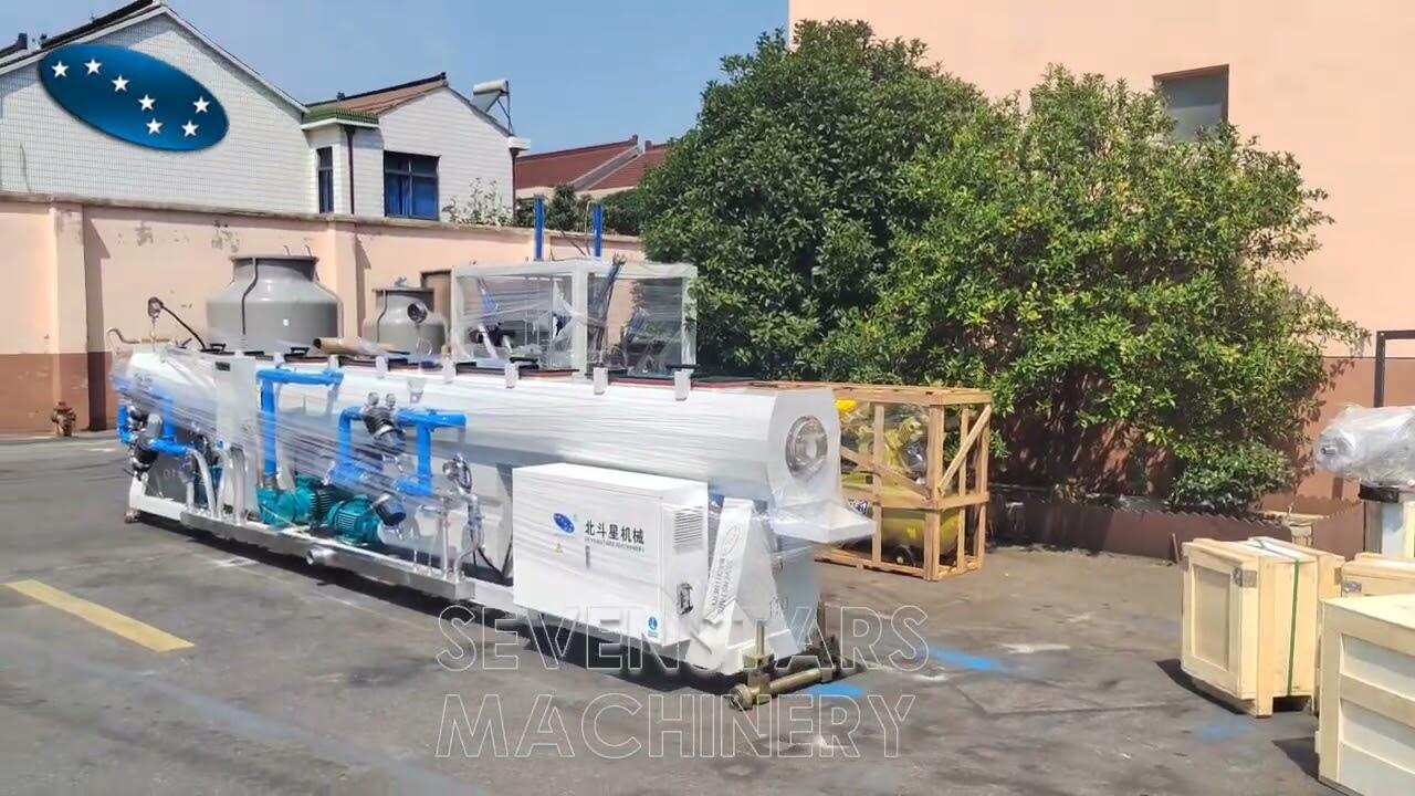 Delivery 1/2 3 inch PVC pipe production line