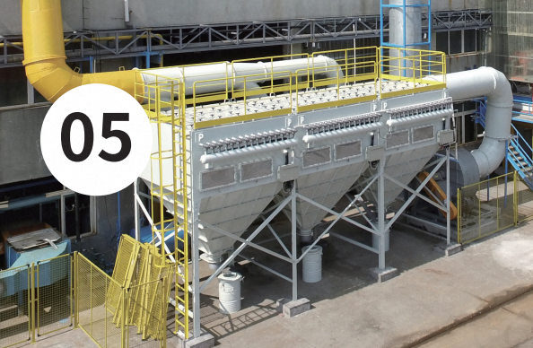 High-Efficiency Baghouse Filters for Galvanizing Fume Control & Emission Compliance