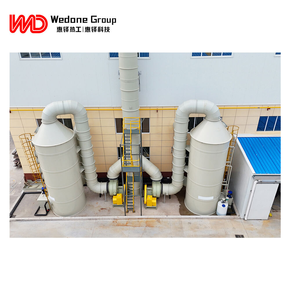 製造施設における環境規制適合のための酸性ガススクラバー効率の最適化