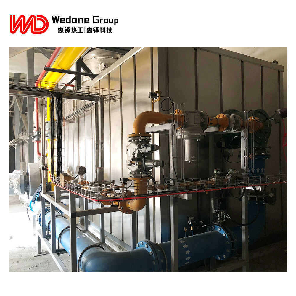 Dolaylı gaz yakıtlı düşük nox emisyonlu hava ısıtıcısı