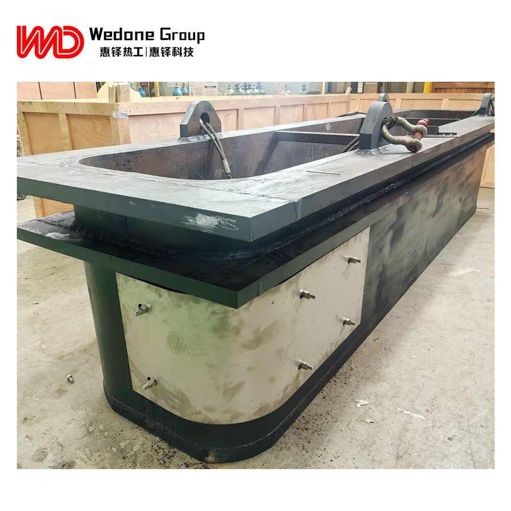 pabrikan profesional Kuali Galvanisasi Panas Kuali Zink Kuali Galvanisasi