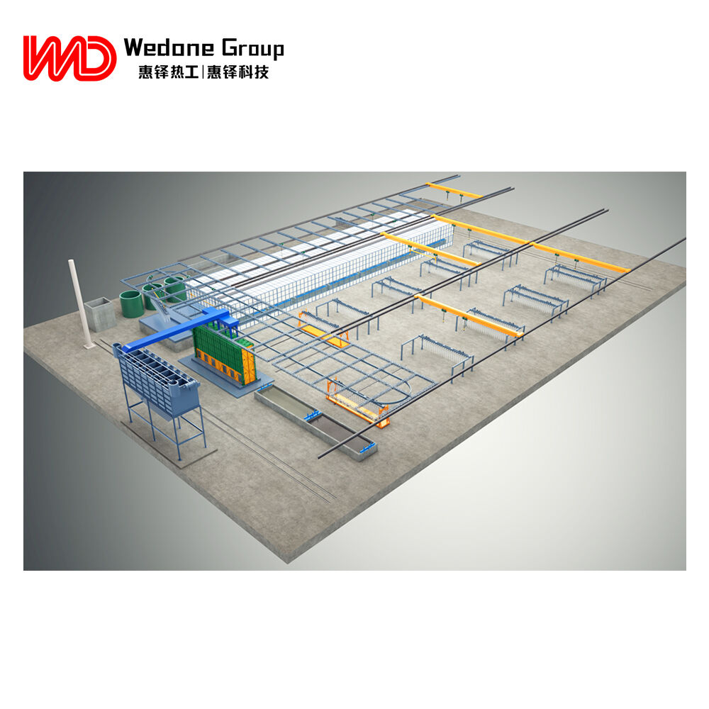 열간 도금 공장