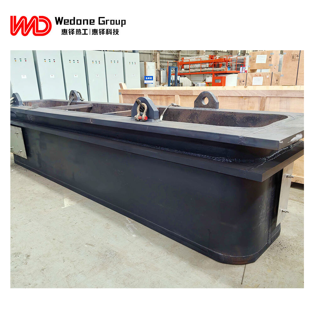 溶融亜鉛めっき用のカスタマイズされた亜鉛鍋