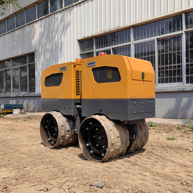 Drum Roller for Highways, Airports, and Large Earthworks