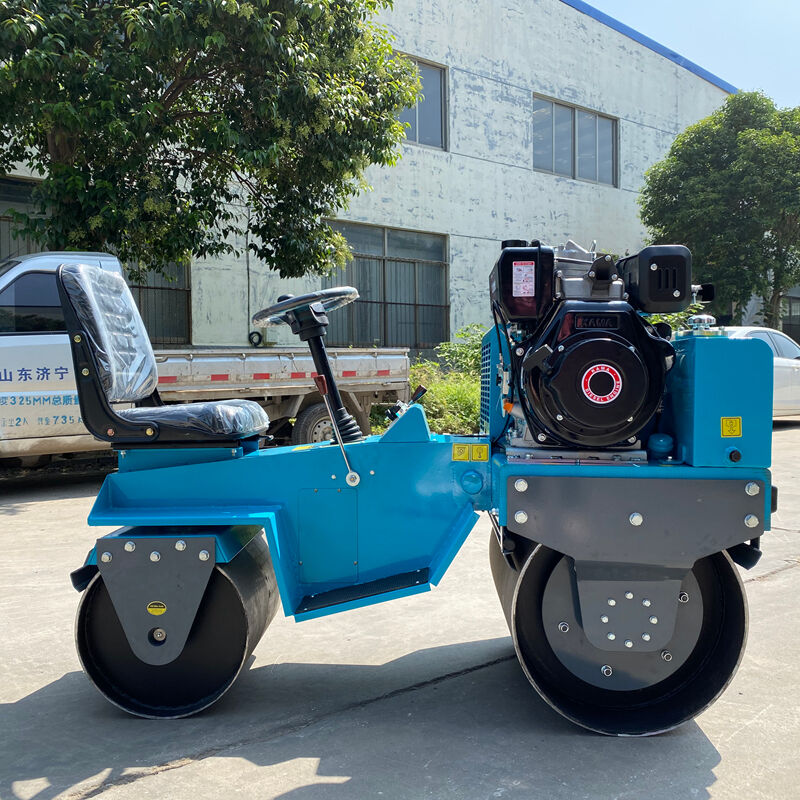 아스팔트 롤러: 포장 공사의 매끄러운 마감 작업