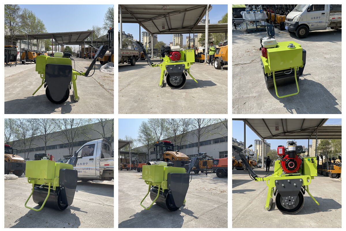 Real scene display image about 0.3 ton single drum road roller.jpg