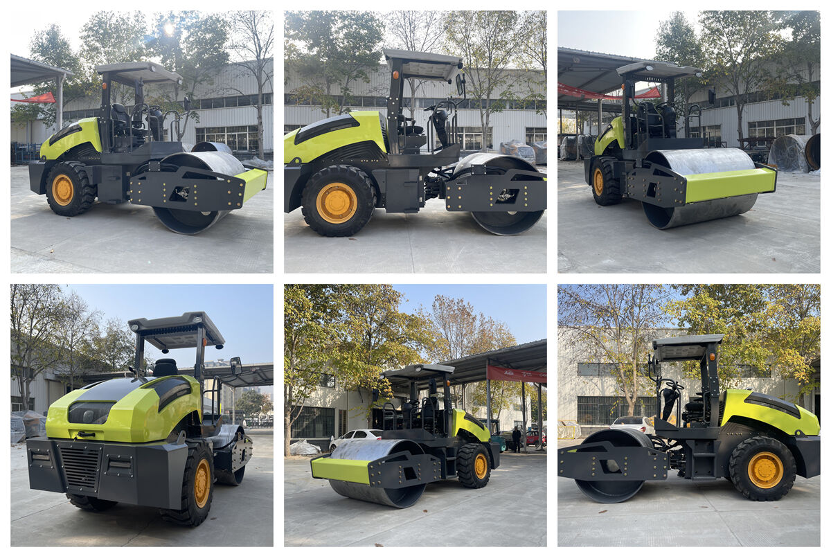 Real scene display image about 6 ton single drum road roller产品展示.jpg