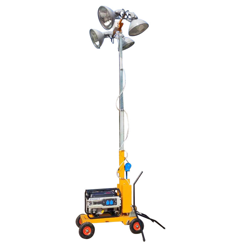 SMLV1000A/B | 5m | 손으로 밀어 이동하는 조명 차량