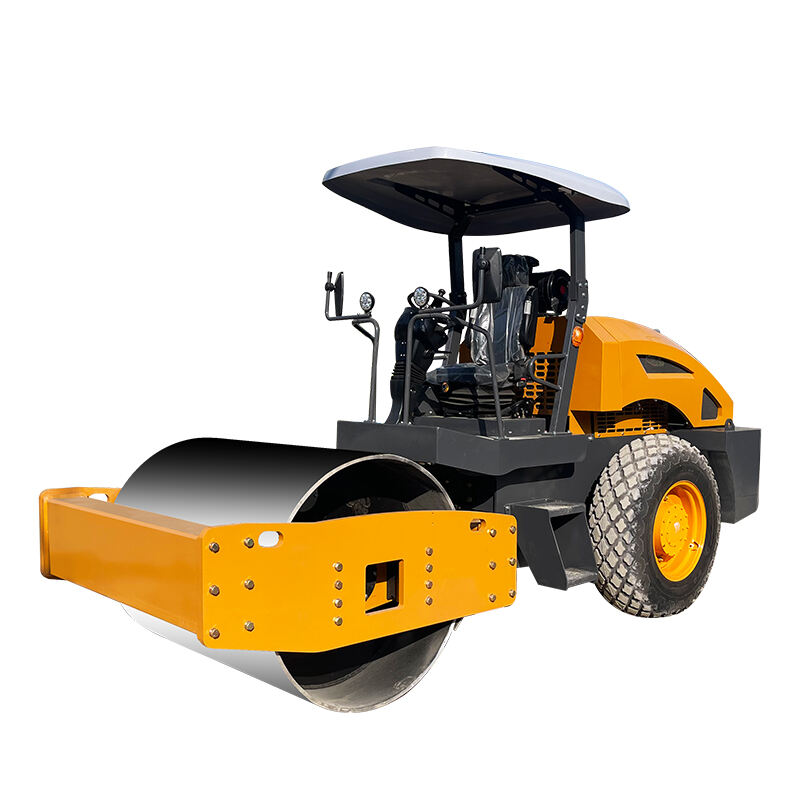 STS08 8Ton single drum vibratory roadroller