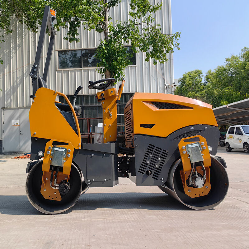 Single Drum Roller: Efficient Compaction for Large-Scale Earthworks