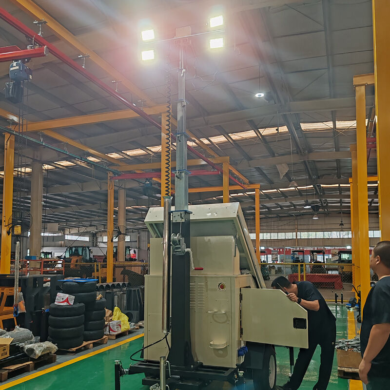 Solar Lighting Towers with Battery Backup: Reliable Day and Night