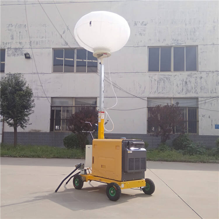 SMLV1000QA 5m Hand Propelled Spherical Mobile Lighting Vehicle