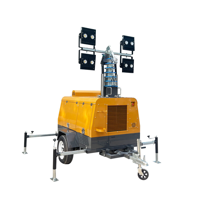 4HVP1600M | 9m | 하이드라울릭 조명 타워