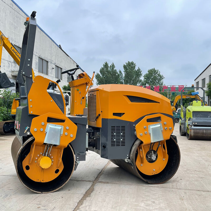 Efficient Vibratory Road Roller for Deep-Layer Compaction