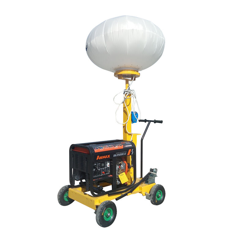 SMLV1000QA | 5m | 수동 구동 구형 이동식 조명 차량