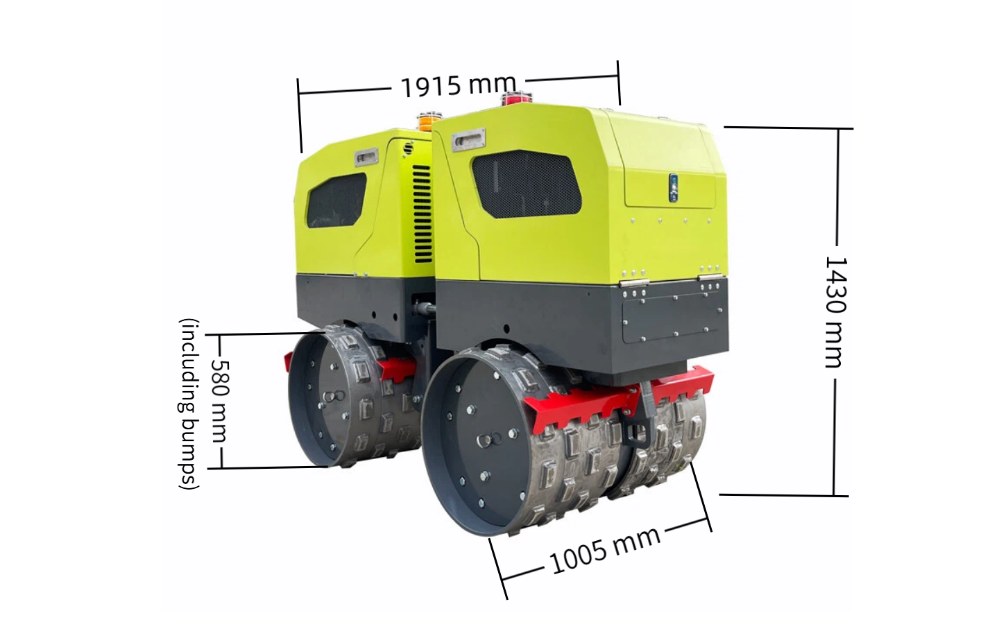 strc 18 18 ton remote control vibratory roller -5