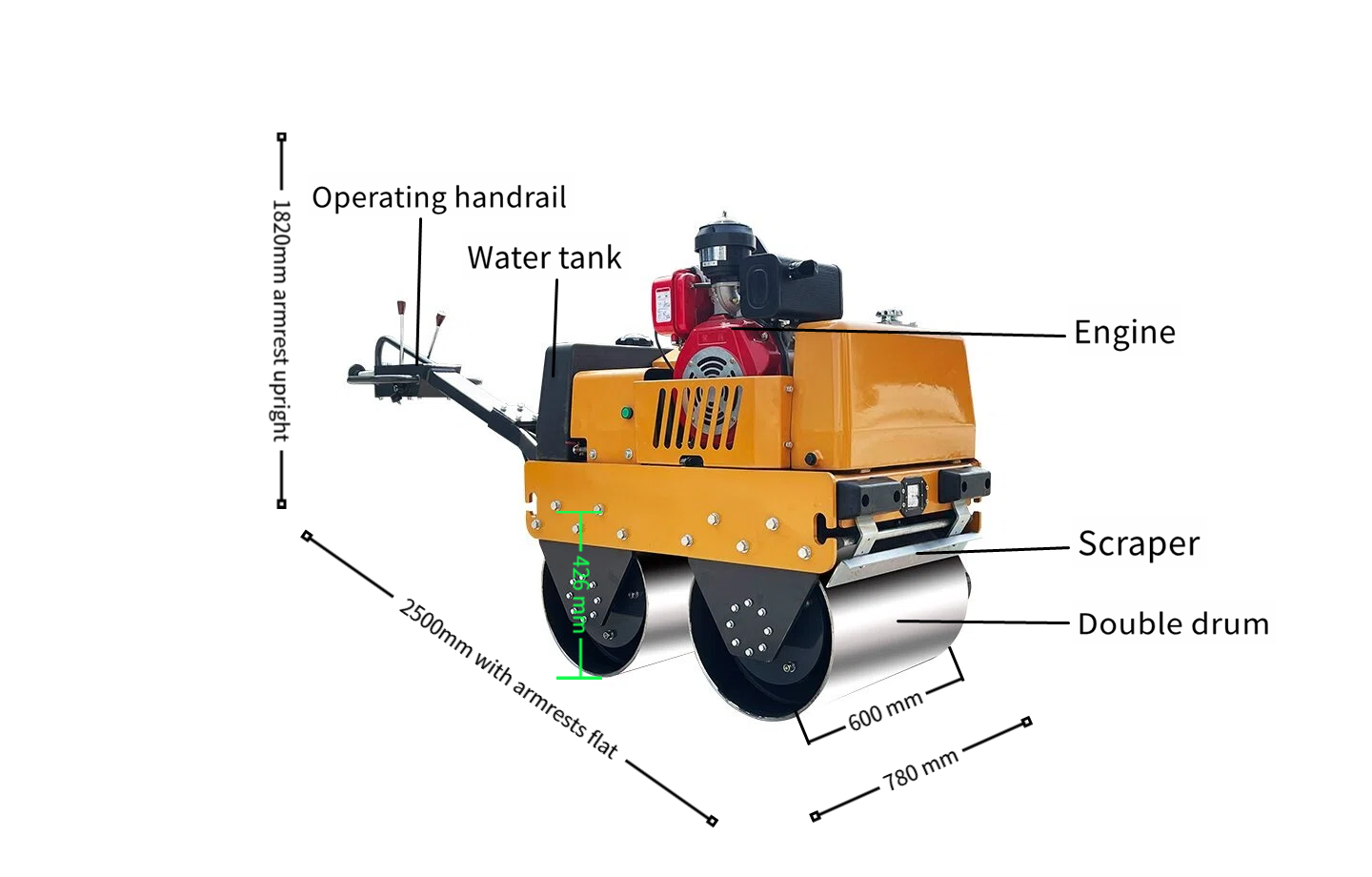 double drum 0.58 ton road roller with annotation details.png