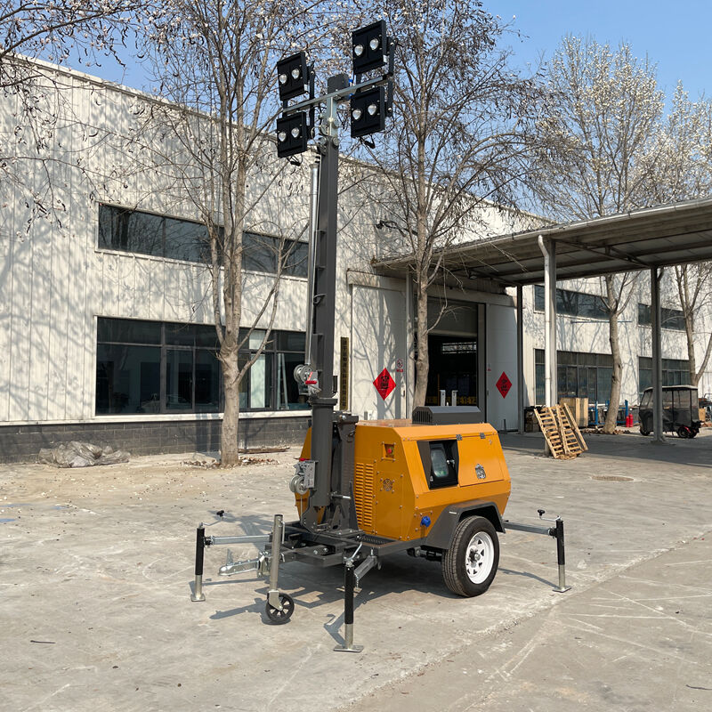 Customizable Mobile Light Tower with Expert Support