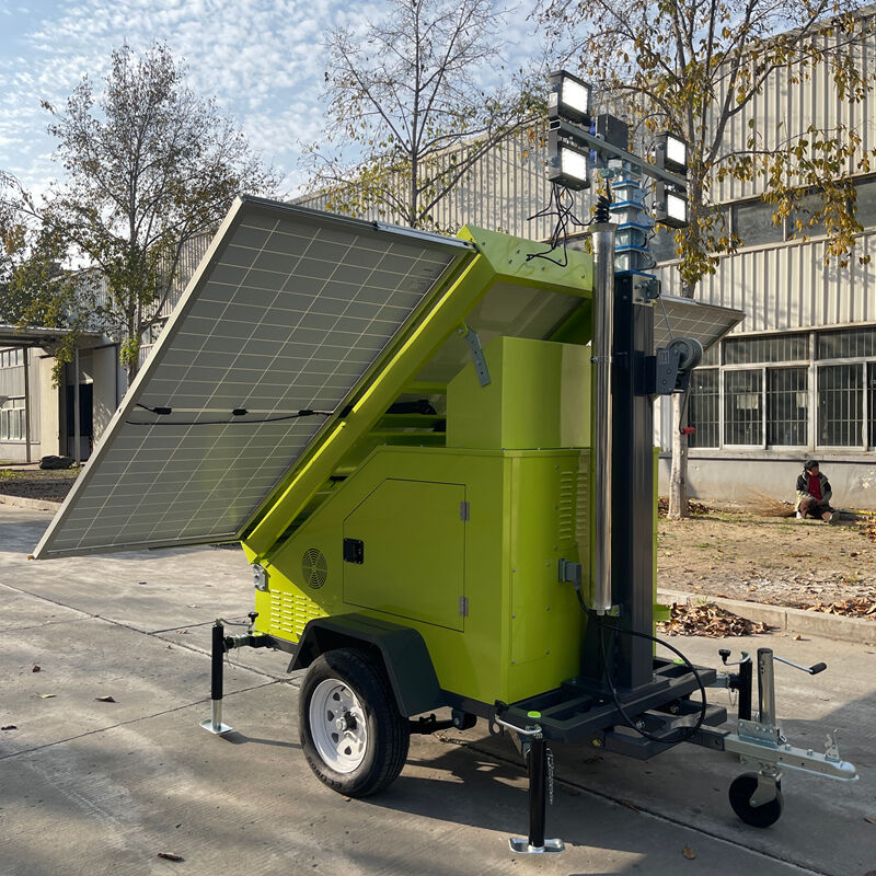 STORIKE Light Tower: Powerful Illumination for Night Construction