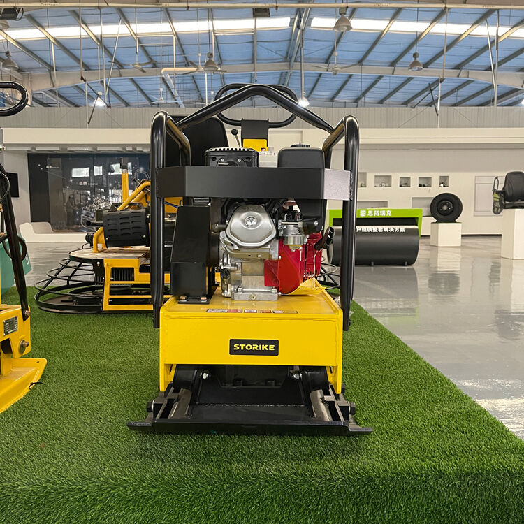 Compactador de Placa Versátil para Construção - Certificado CE, Opções de Baixo Ruído