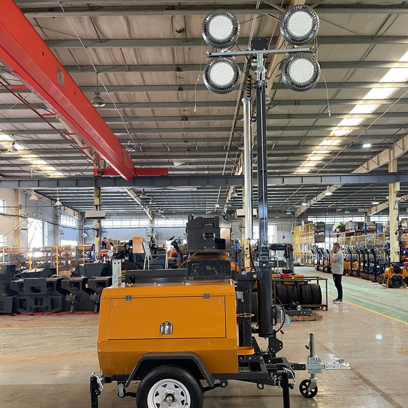 Generator Light Tower: Versatile Mobile Lighting Solution