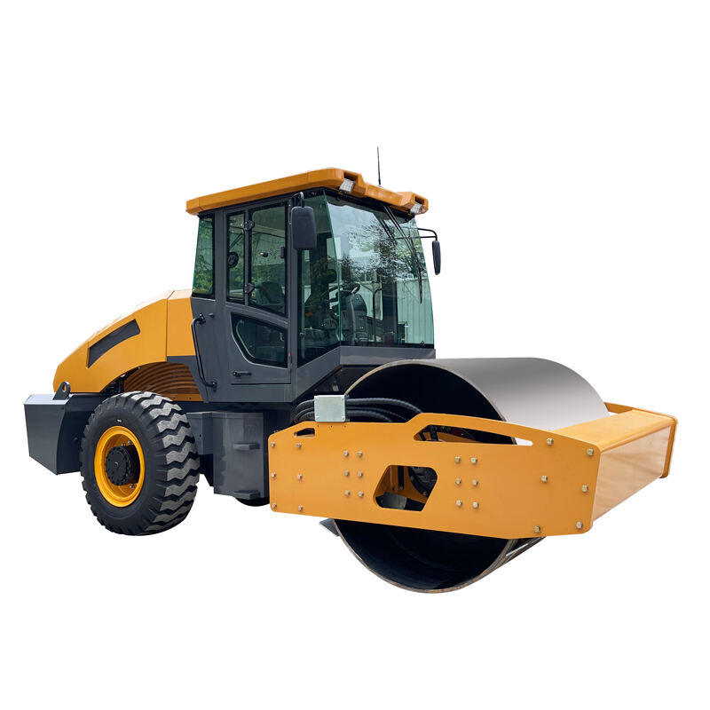 STS12 12Ton single drum vibratory road roller