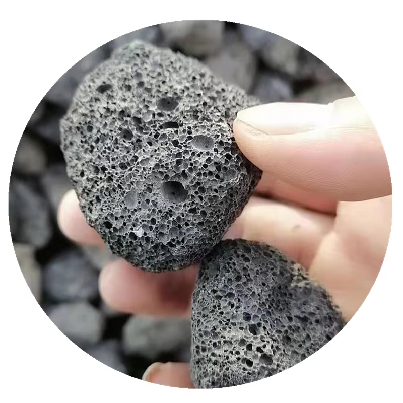 The Advantages of Black Volcanic Rock in Landscaping and Water Filtration Systems