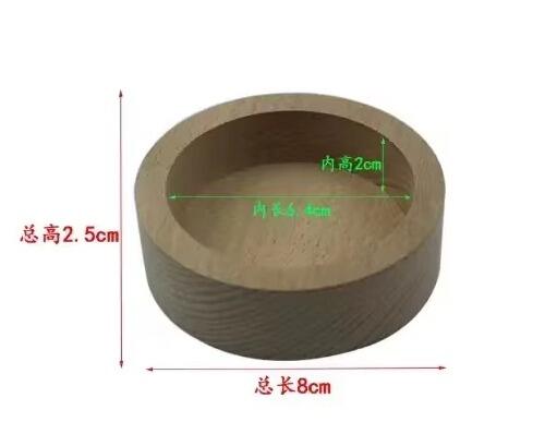 Essential Oil Diffuser Aroma Stone Wooden Dish Black Lava Stone Aroma Diffuser with Customize Logo factory