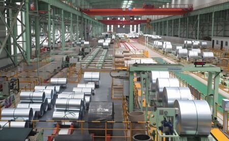 Galvanized coil factory officially put into operation