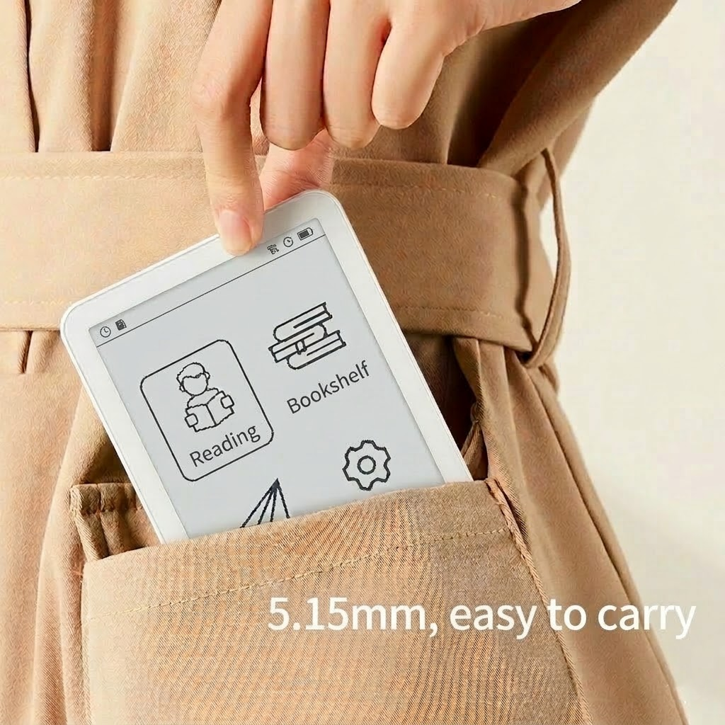 3.52inch E-reader Ultra-thin Portable Magnetic Back E-ink Ereader