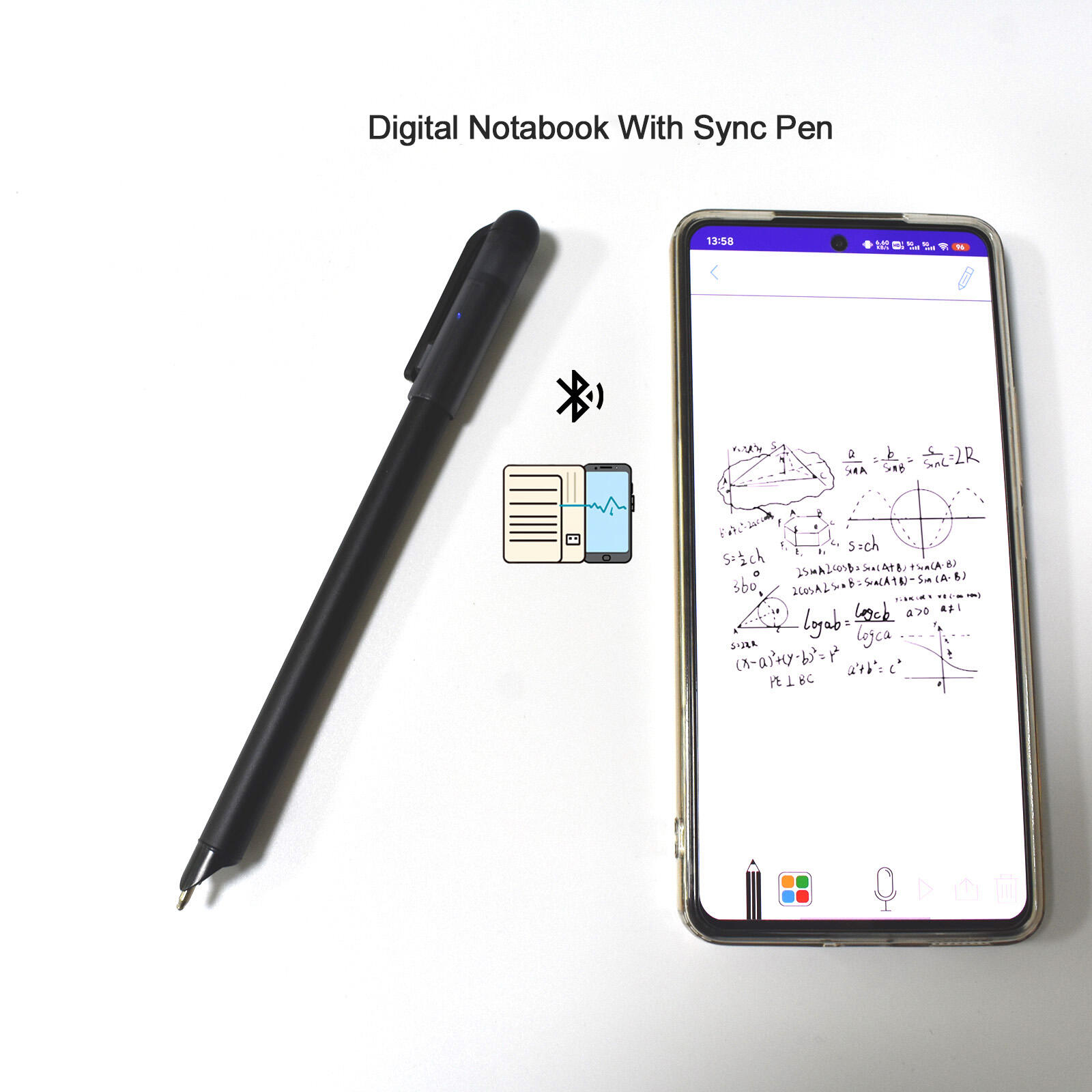 Smart Handwriting Synchronous Dot-Matrix pen