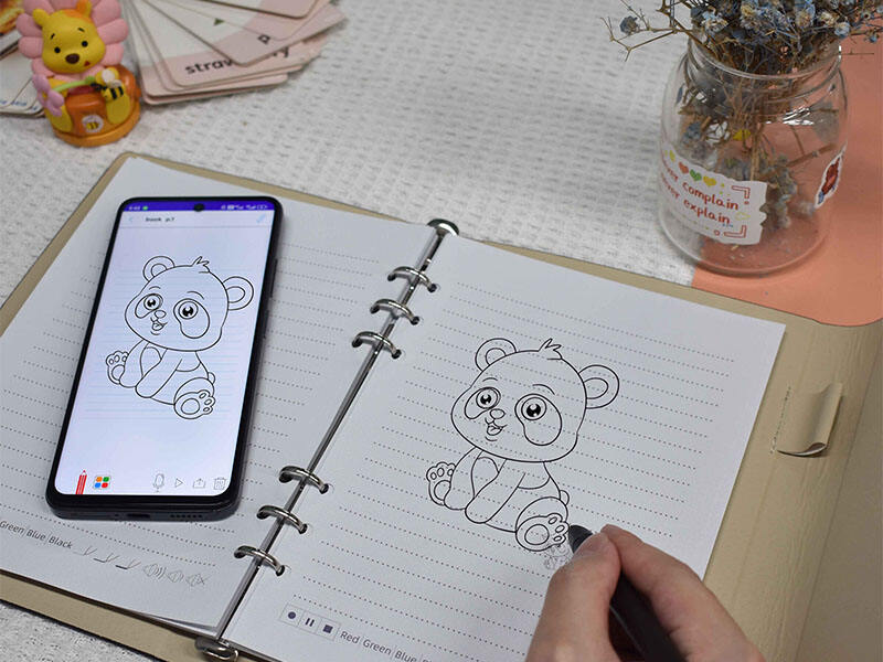 Pen tulis tangan pintar dan buku nota