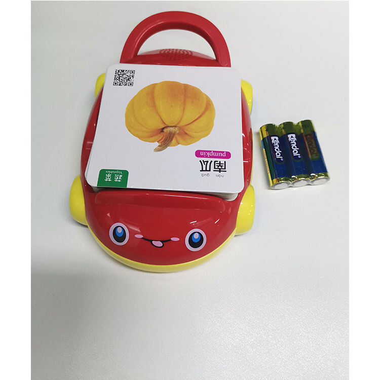 Grosir Mainan Bayi Pembelajaran Kereta untuk Lelaki dan Perempuan WiFi BT Pen Bercakap Mendukung Reka Bentuk Kereta ABS Hadiah Anak-anak Kad OID