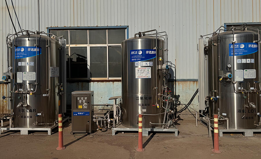 New Equipment Installed: Multi-Functional Gas Storage Tanks Enhance Our Processing Capabilities