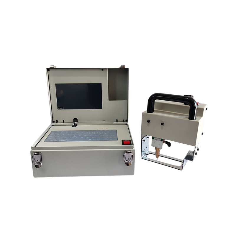 Handheld Dot Peen Marking Machine For Automotive VIN Chassis Number Engraving  Portable Dot Peen Marker For Pipe & Valve Metal Surface Marking Customizable Handheld Dot Peen Marking Machine For Hardware Tools Logo Marking